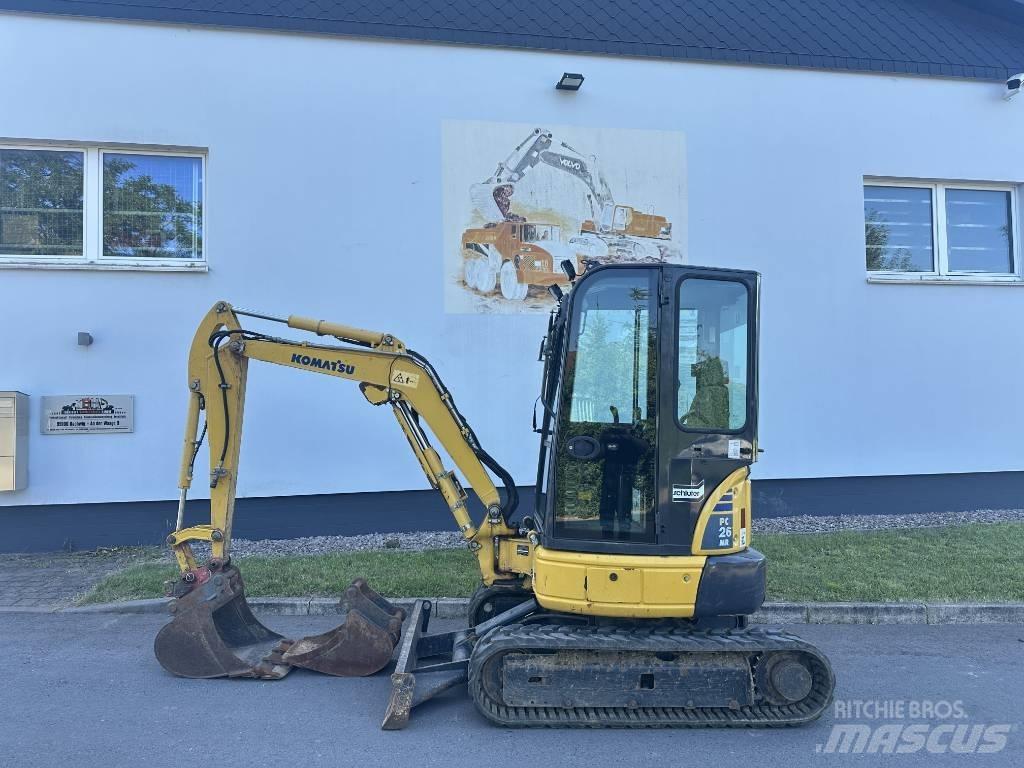 Komatsu PC 26 MR-3 Minigraafmachines < 7t
