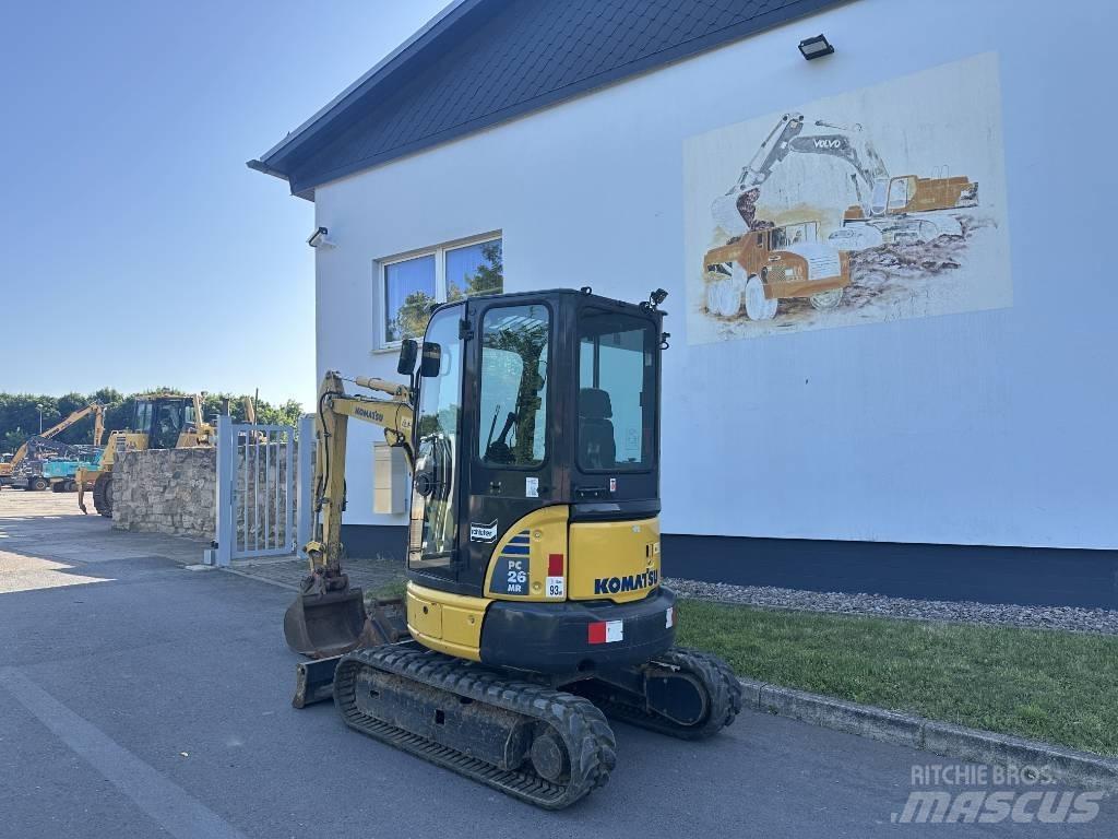 Komatsu PC 26 MR-3 Minigraafmachines < 7t