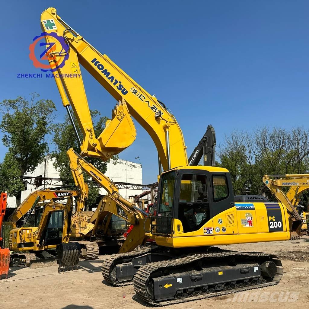 Komatsu PC 200 Rupsgraafmachines
