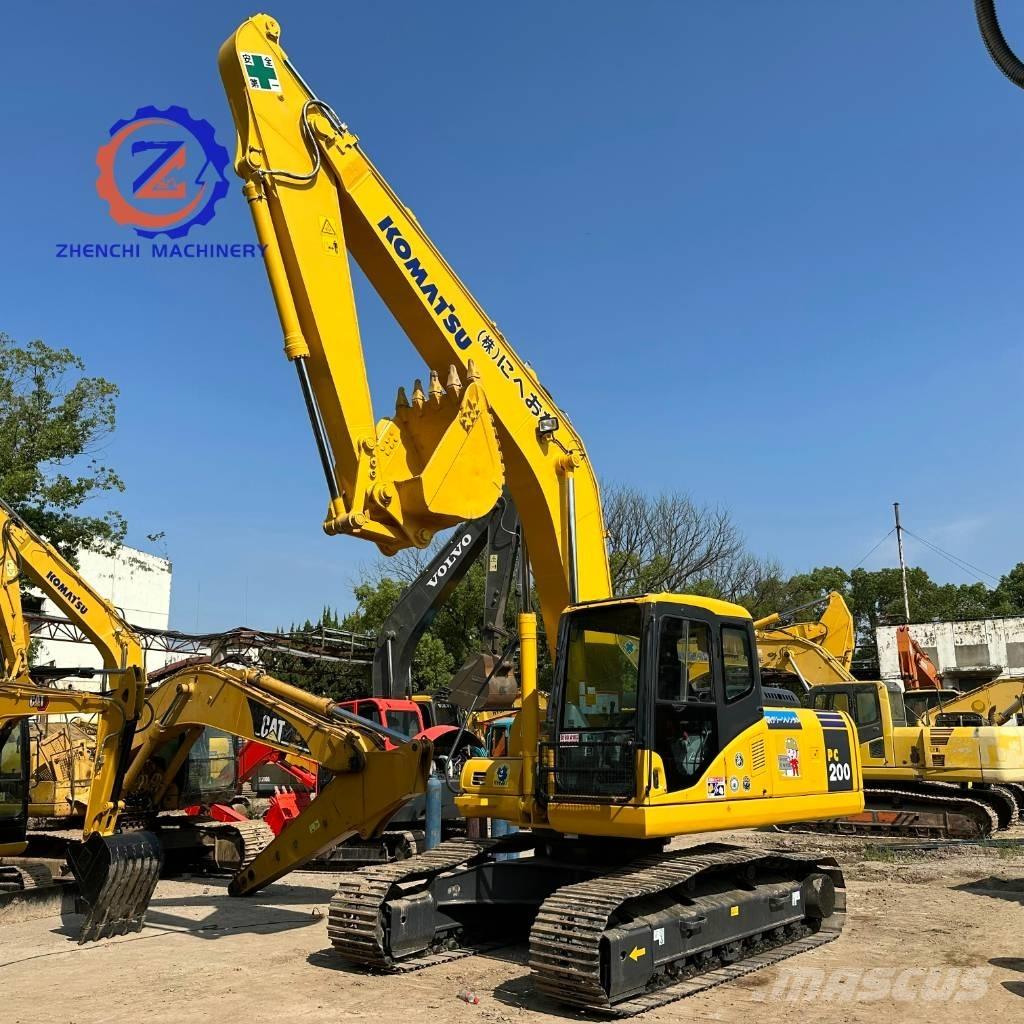 Komatsu PC 200 Rupsgraafmachines