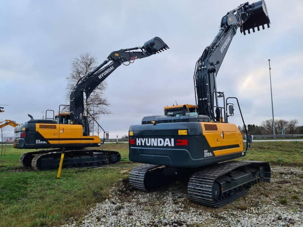 Hyundai HX210AL Rupsgraafmachines