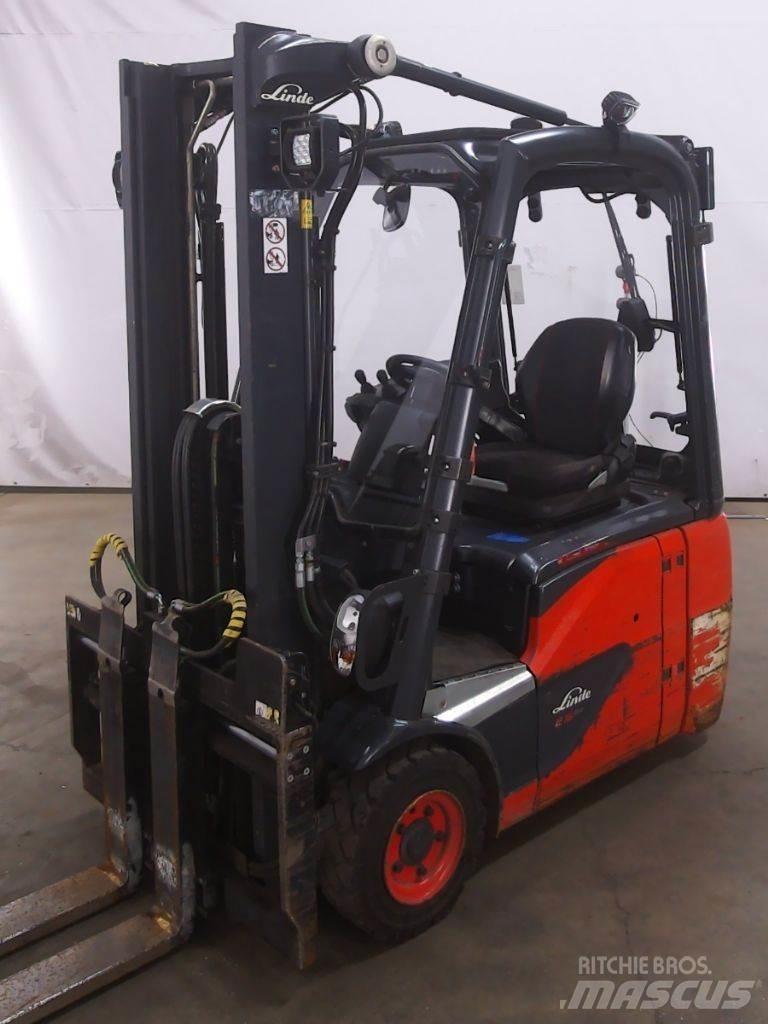 Linde E16C-02 Elektrische heftrucks