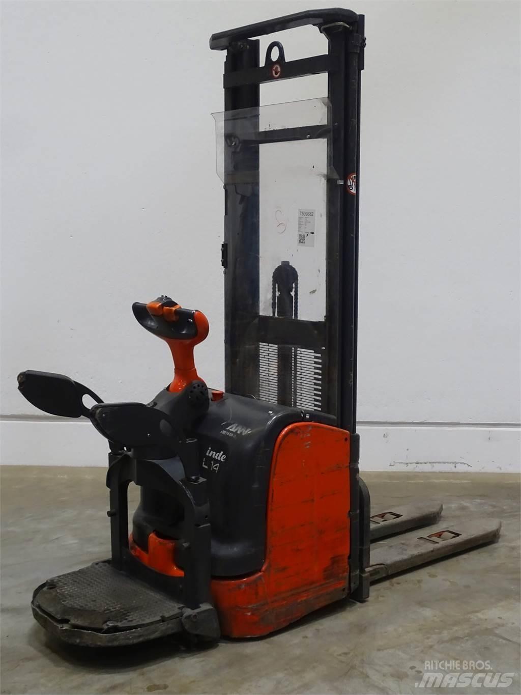 Linde L14AP Stapelaar meeloop