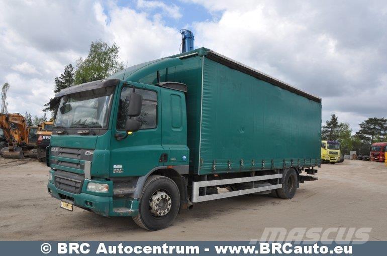 DAF CF 75.310 Schuifzeilopbouw
