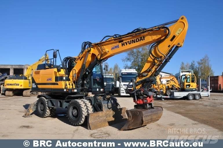 Hyundai HW160 Wielgraafmachines