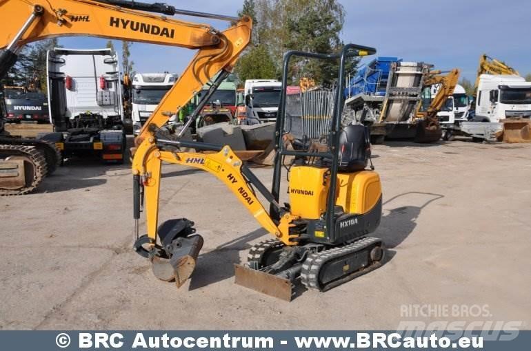 Hyundai HX10A Minigraafmachines < 7t
