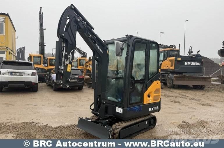 Hyundai HX19A Minigraafmachines < 7t