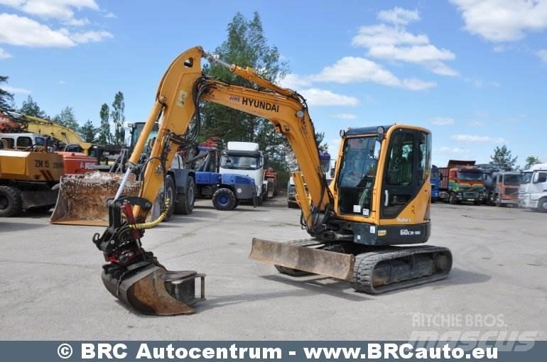 Hyundai R60CR-9A Minigraafmachines < 7t