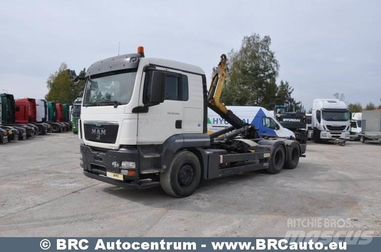 MAN TGS Vrachtwagen met containersysteem