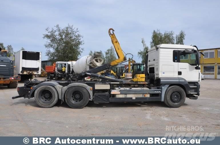MAN TGS Vrachtwagen met containersysteem