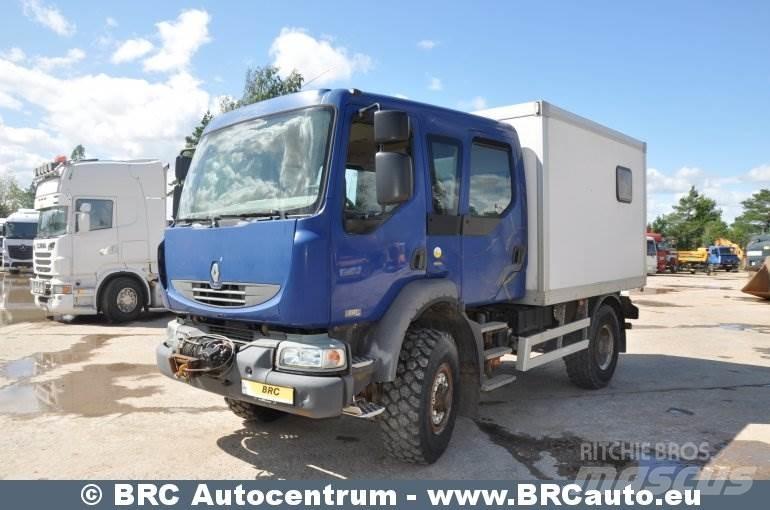 Renault Midlum Bakwagens met gesloten opbouw