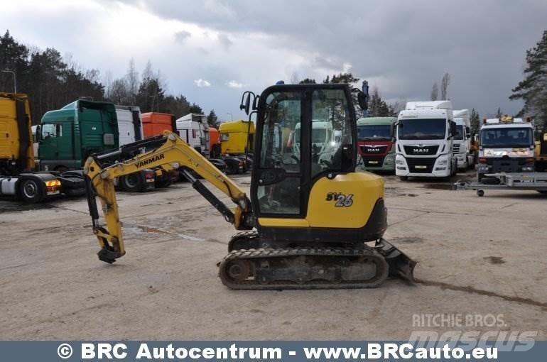 Yanmar SV26 Minigraafmachines < 7t