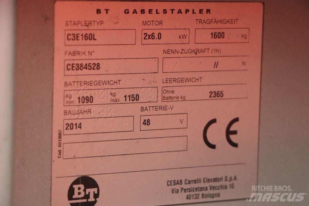 BT C3E160L Elektrische heftrucks