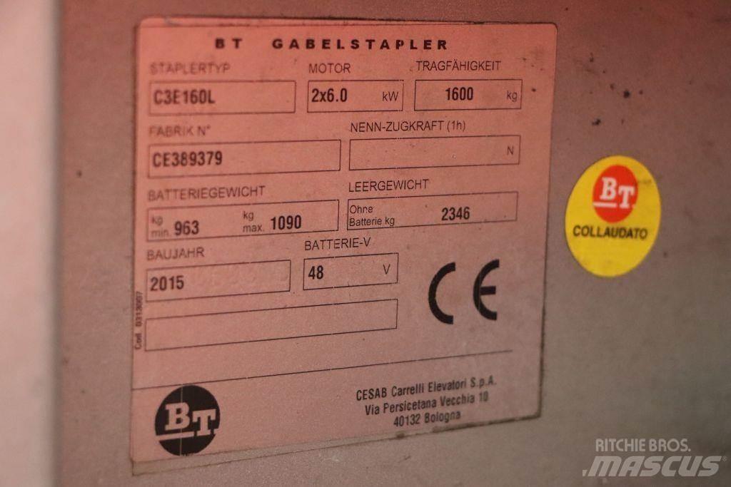 BT C3E160L Elektrische heftrucks