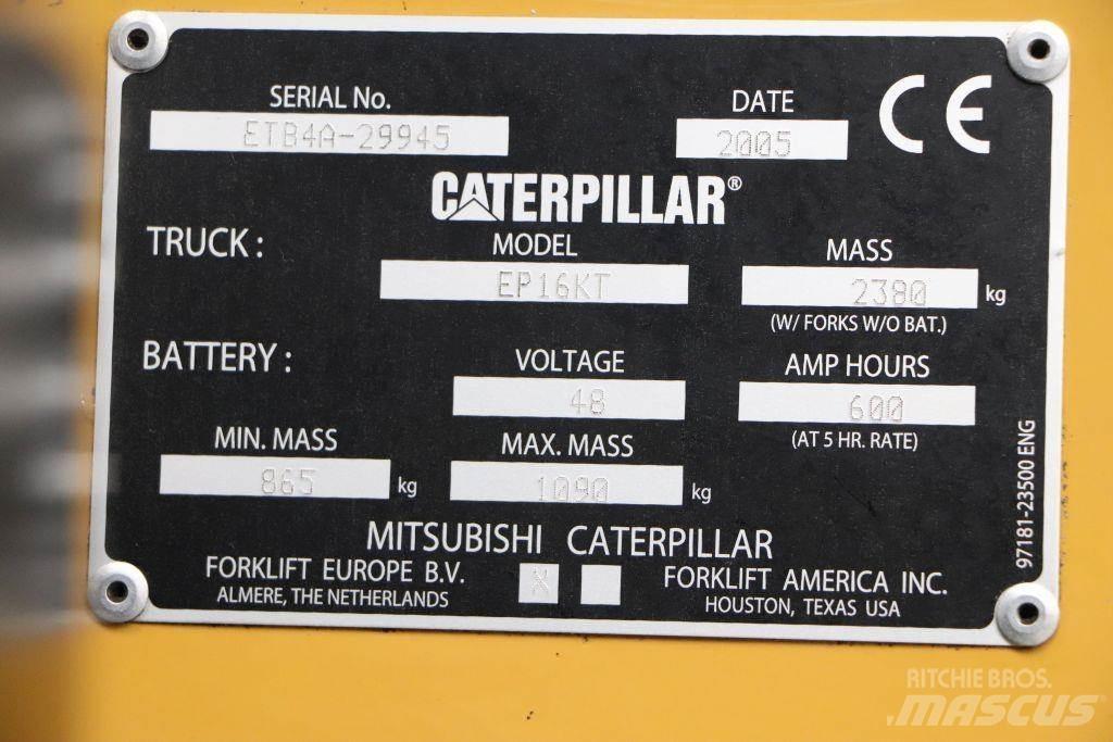 CAT EP16KT Elektrische heftrucks