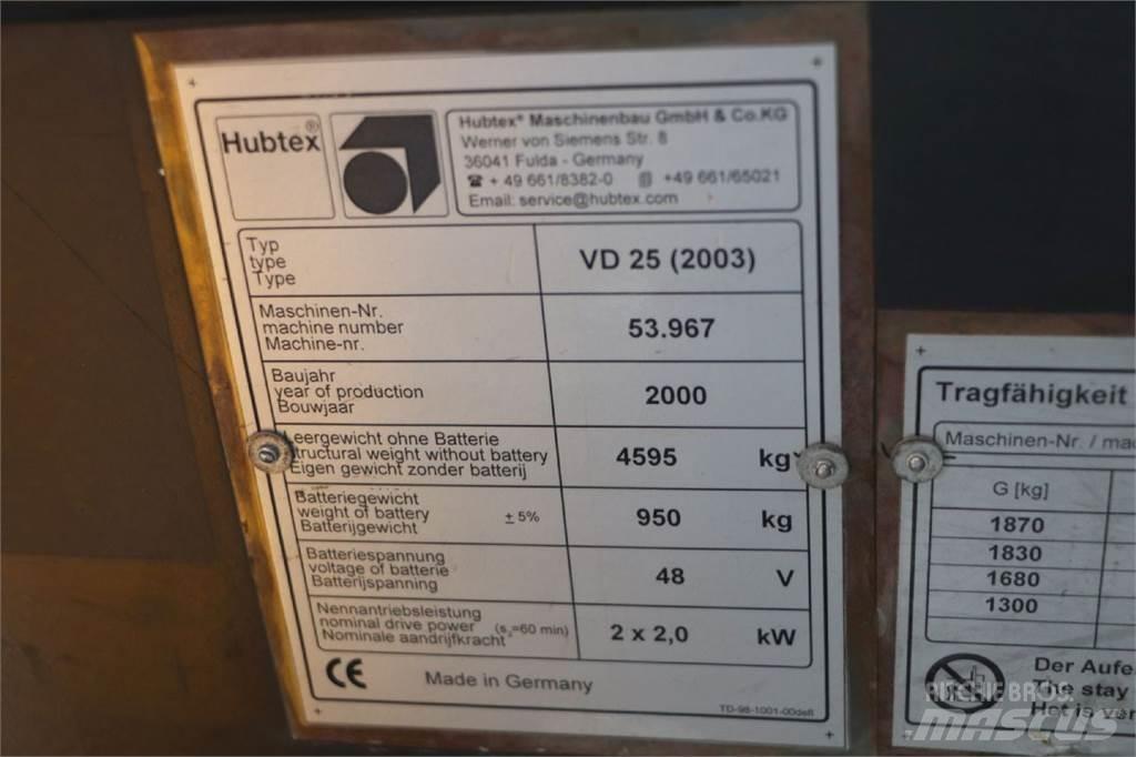 Hubtex VD 25 Zijlader