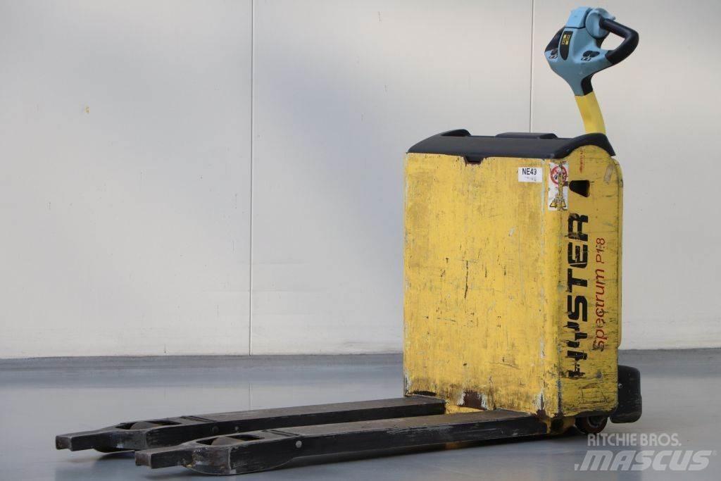 Hyster P1.8 Electro-pallettrucks