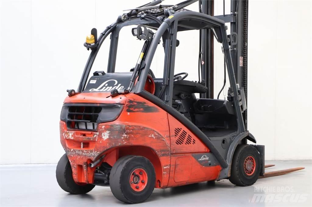 Linde H25T-02 LPG heftrucks
