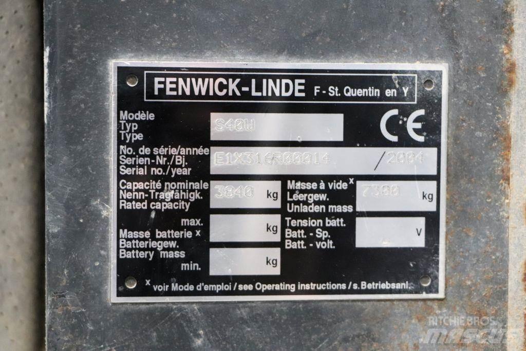 Linde S40W Zijlader