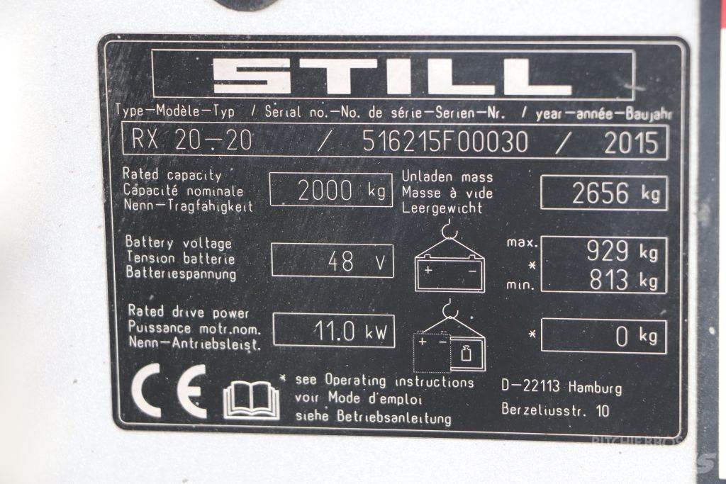 Still RX20-20 Elektrische heftrucks