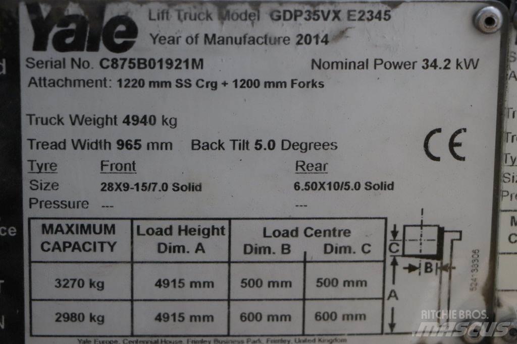 Yale GDP35VX Diesel heftrucks