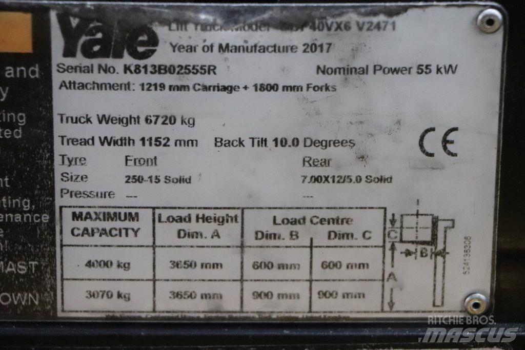 Yale GDP40VX6 Diesel heftrucks