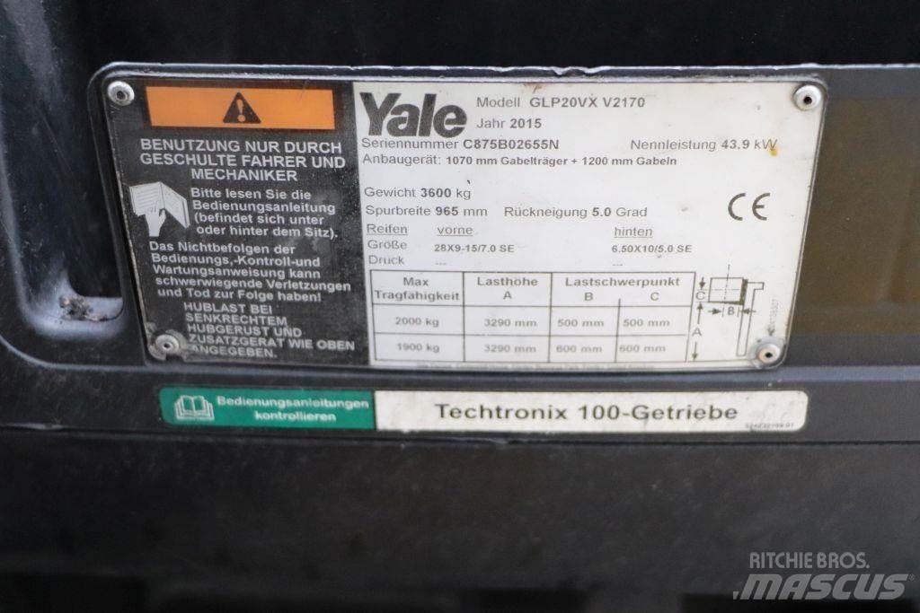 Yale GLP20VX LPG heftrucks