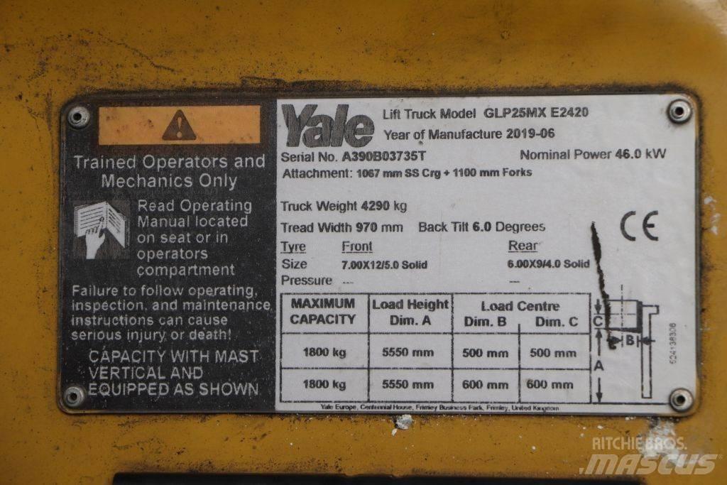 Yale GLP25MX LPG heftrucks