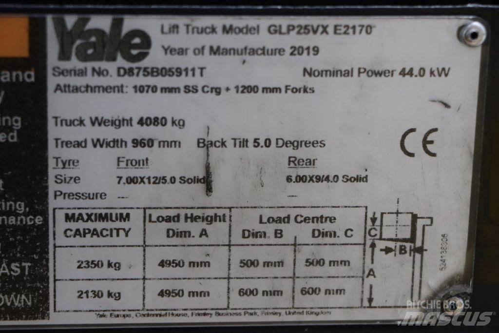 Yale GLP25VX LPG heftrucks