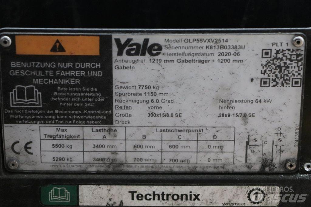 Yale GLP55VX LPG heftrucks