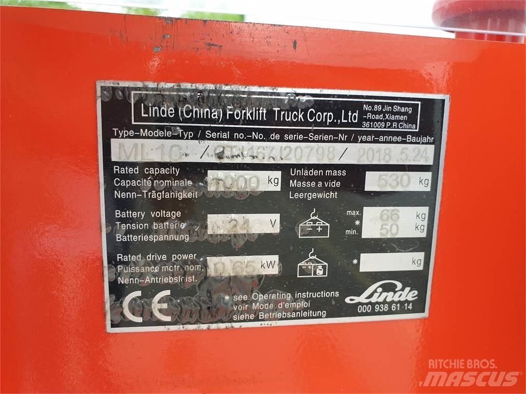 Linde #N/A Stapelaar meeloop