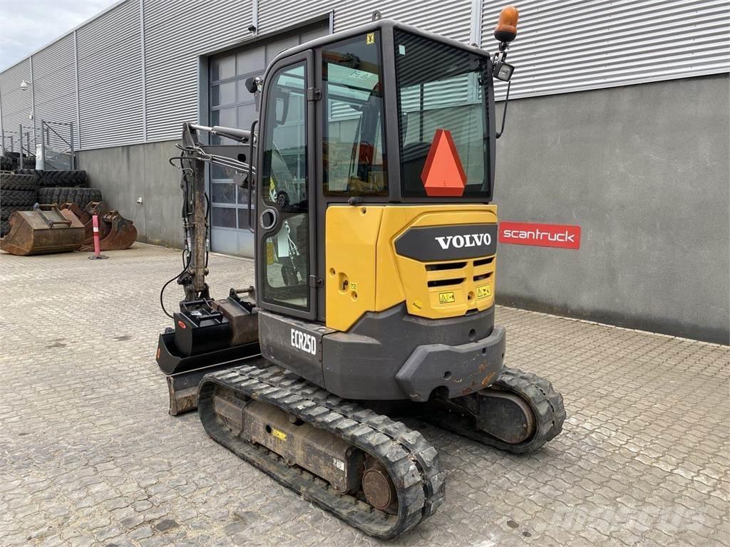 Volvo ECR25 Wielgraafmachines