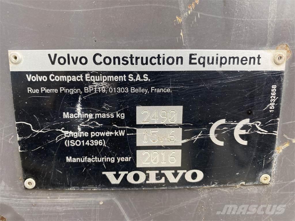 Volvo ECR25 Wielgraafmachines