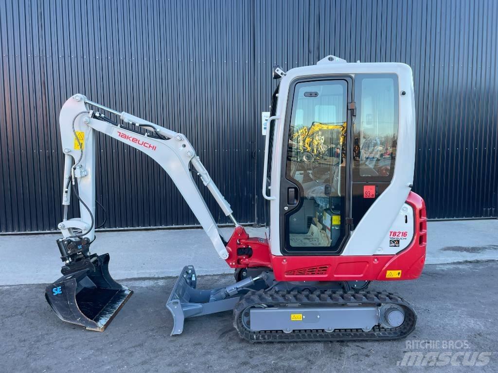 Takeuchi TB 216 Minigraafmachines < 7t