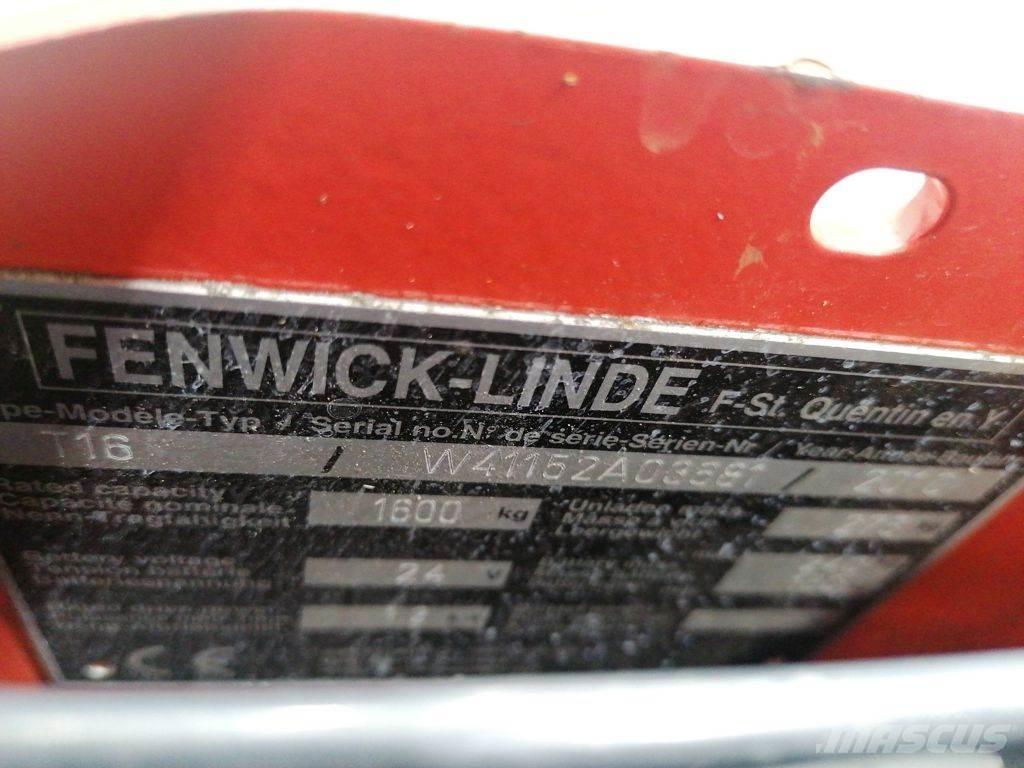 Linde T16 Electro-pallettrucks