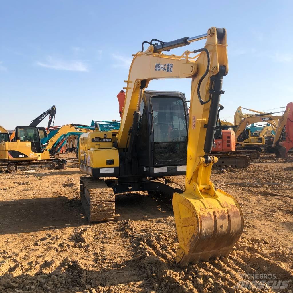 Kobelco SK 75 Rupsgraafmachines