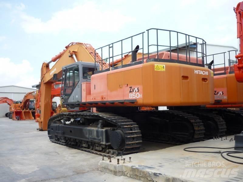 Hitachi ZX 850 H Rupsgraafmachines