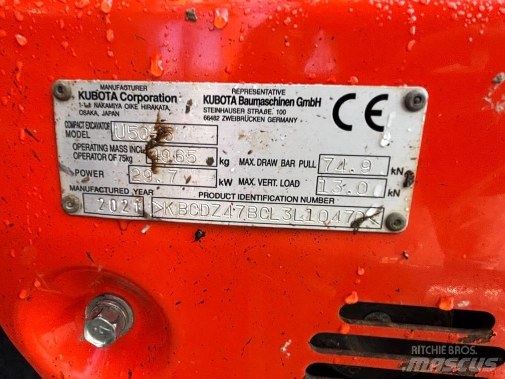 Kubota U 50 Minigraafmachines < 7t