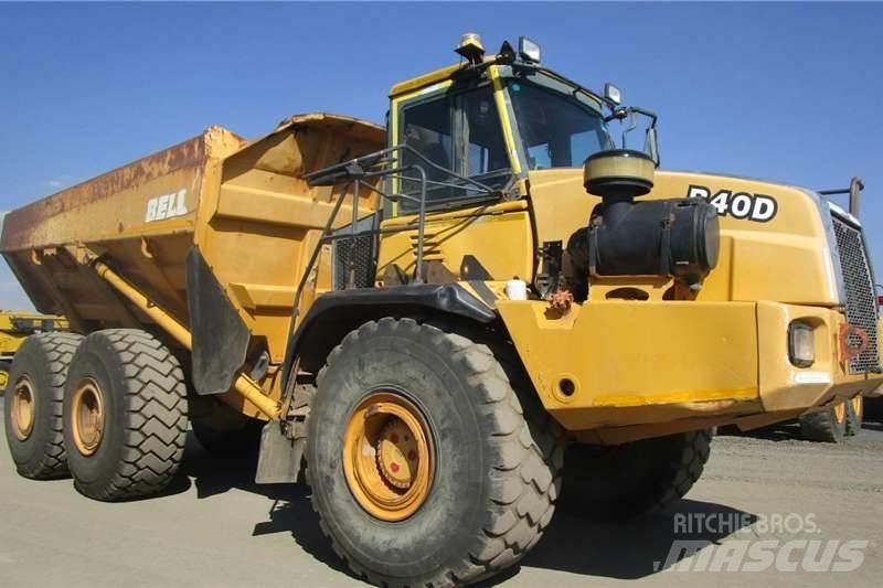 Bell B40D Knik dumptrucks