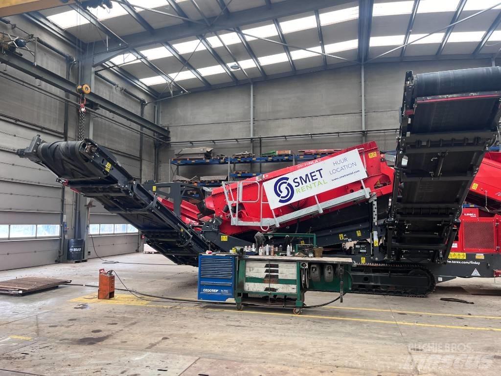 Terex Finlay 883+ E Mobiele zeefinstallaties
