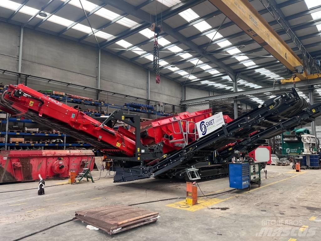 Terex Finlay 883+ E Mobiele zeefinstallaties