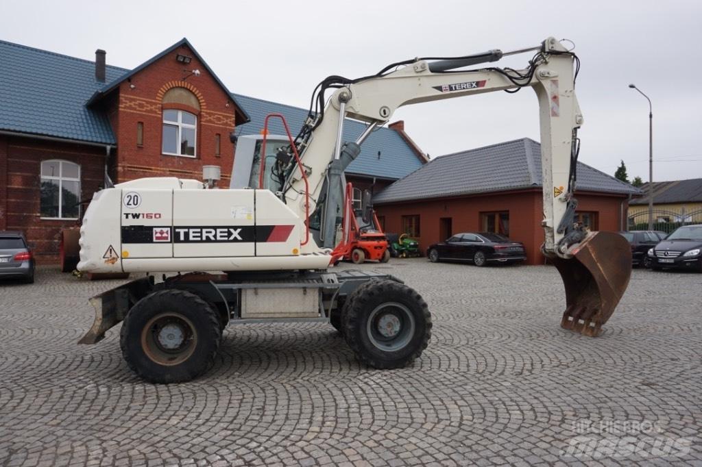 Terex TW 160 Wielgraafmachines