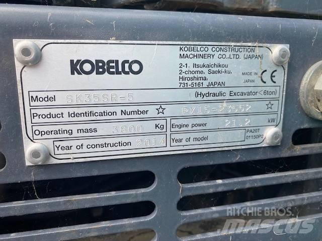 Kobelco SK 35 SR-5 Minigraafmachines < 7t