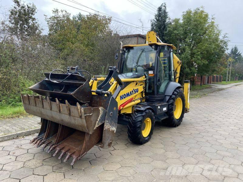 Komatsu WB 93 R-8 Graaf-laadcombinaties