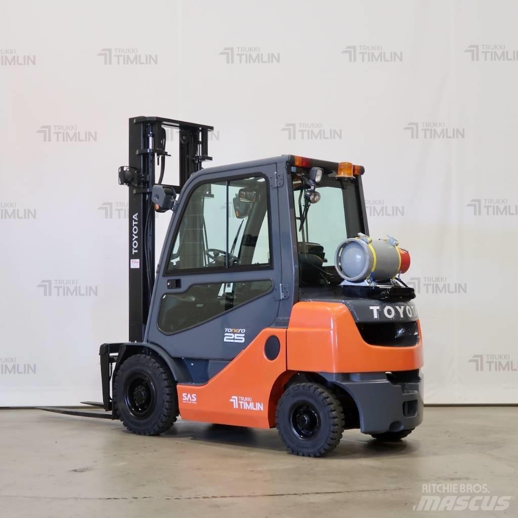 Toyota 02-8FGF25 LPG heftrucks