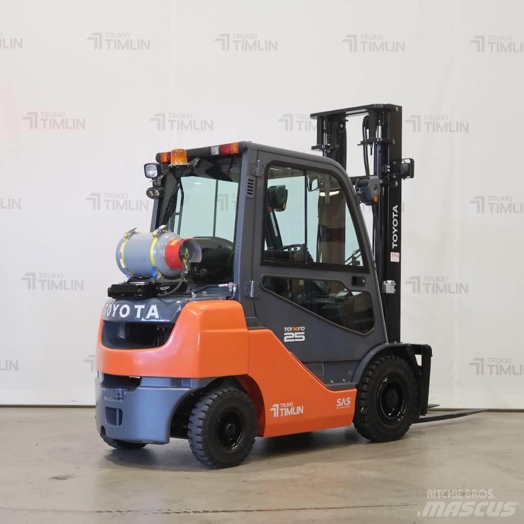 Toyota 02-8FGF25 LPG heftrucks
