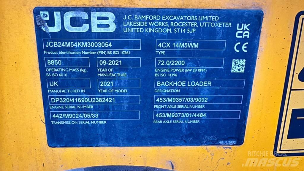 JCB 4 CX Graaf-laadcombinaties