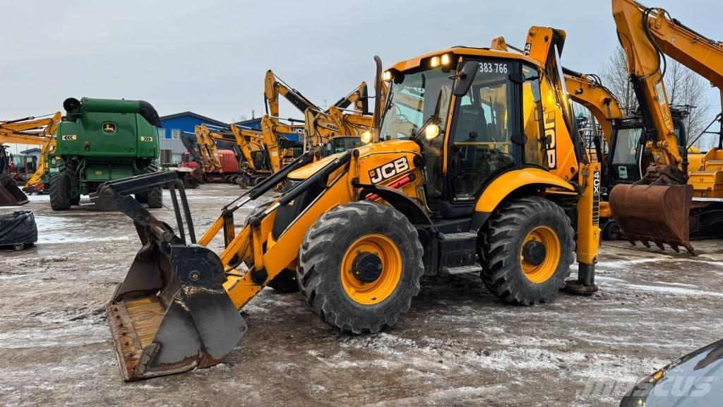 JCB 4 CX Graaf-laadcombinaties