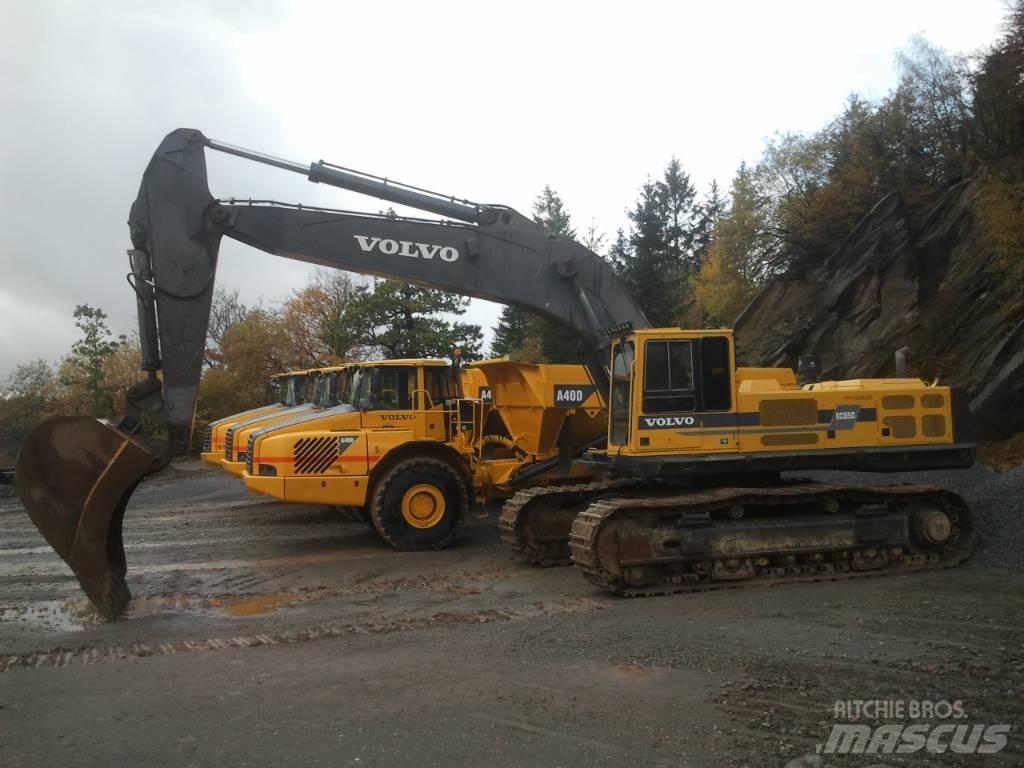 Volvo EC 650 Rupsgraafmachines