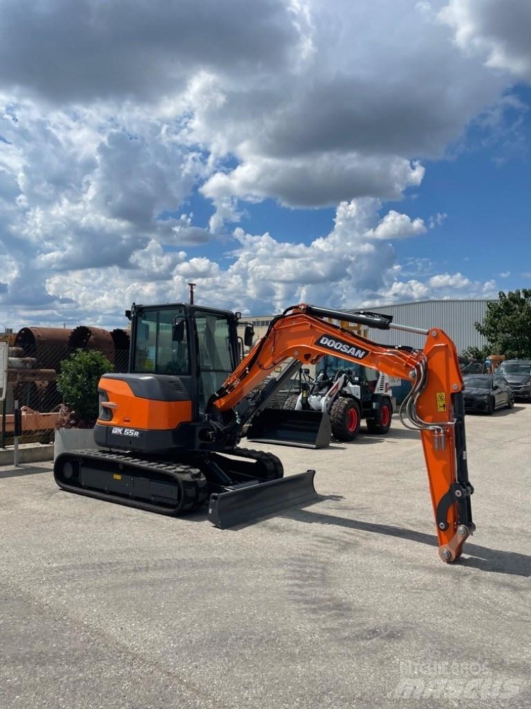 Doosan DX55r Minigraafmachines < 7t
